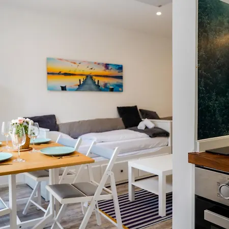 Modernes Im Zentrum 4 Personen Appartement