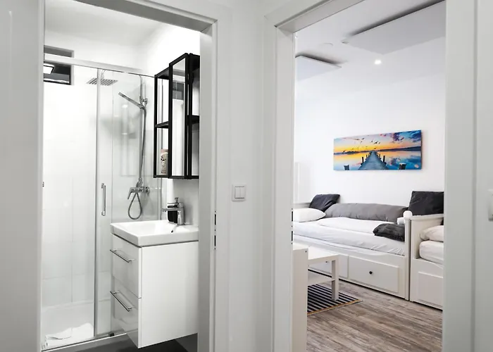 Modernes Im Zentrum 4 Personen Apartment *